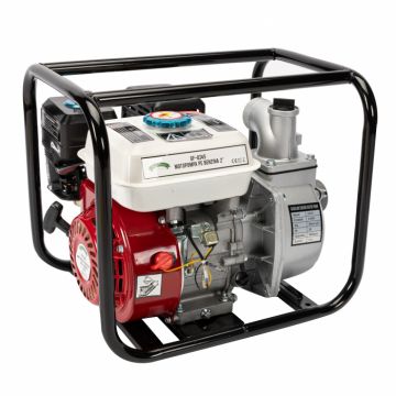 Motopompa pe benzina Micul Fermier GF-0245, 4 timpi, 2  , 4.8kW, 6.50CP, Adancime 7m, Refulare 23m, Debit 30mc h