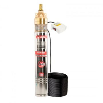 Pompa Elefant 4SKM200, cu panou de comanda, 1500W, 41L min., Adancime 80m, Inaltime 108m