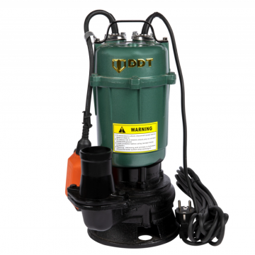 Pompa submersibila apa murdara, cu plutitor, fara tocator, DDT, WQD10, 2200 W, 10 m  ³ h, 8 m