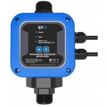 Presostat electronic inteligent, Water-Pass 2, 2.2kW, 10 bar, supapa sens inclusa, protectie suprasarcina si functionare uscata,  IBO IPRO Professional