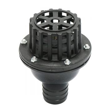 Sorb plastic cu supapa de sens 1.5 toli (38.1mm) pentru motopompe pe benzina, Cod: DISPG83