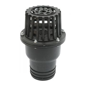 Sorb plastic cu supapa de sens 3 toli (76.2mm) pentru motopompe pe benzina, Cod: DISPG85,