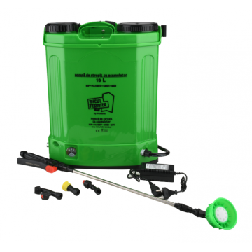 Pompa de stropit cu acumulator 16L