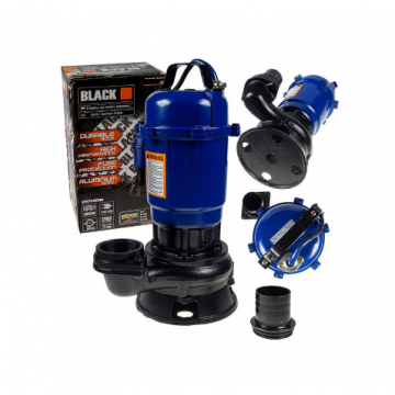 Pompa submersibila apa murdara, Black 2600W
