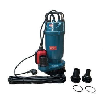 Pompa submersibila pt. apa murdara cu plutitor Aqua Tech Premium QDX10-35-1.1F, 1.1kW, H35m, 10m  ³ h, 2860RPM, Racord 2  , Reductii 1 si 1.5   incluse, 7.5m cablu